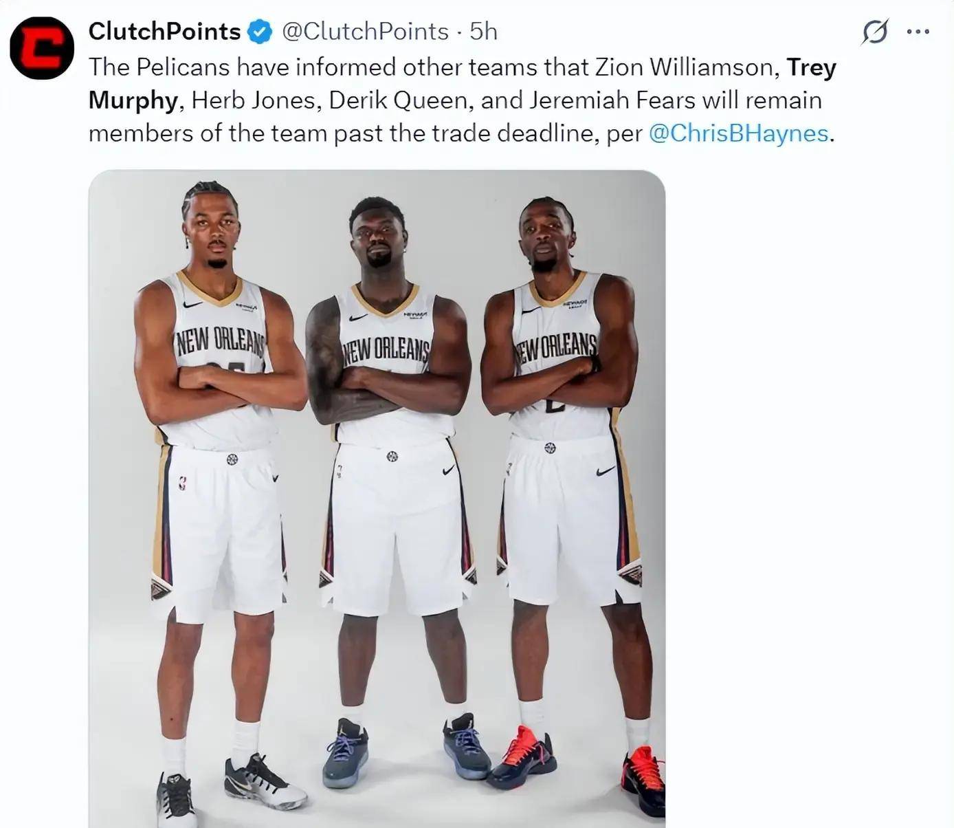 九游登录入口-关于NBA总决赛赛程吃紧，新奥尔良鹈鹕赛后内部沟通，更衣室稳定，球队文化再被提及的信息